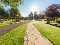 Footpath at the Crematorium